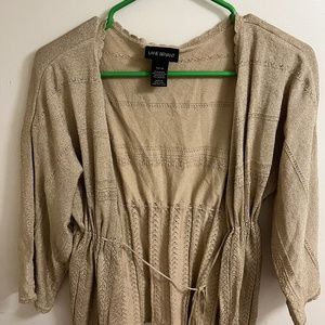 Gold glitter coverup